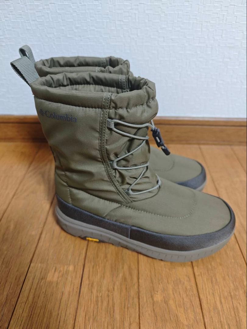 Columbia 防水 スノーブーツ イエローテイル オムニヒート25cm