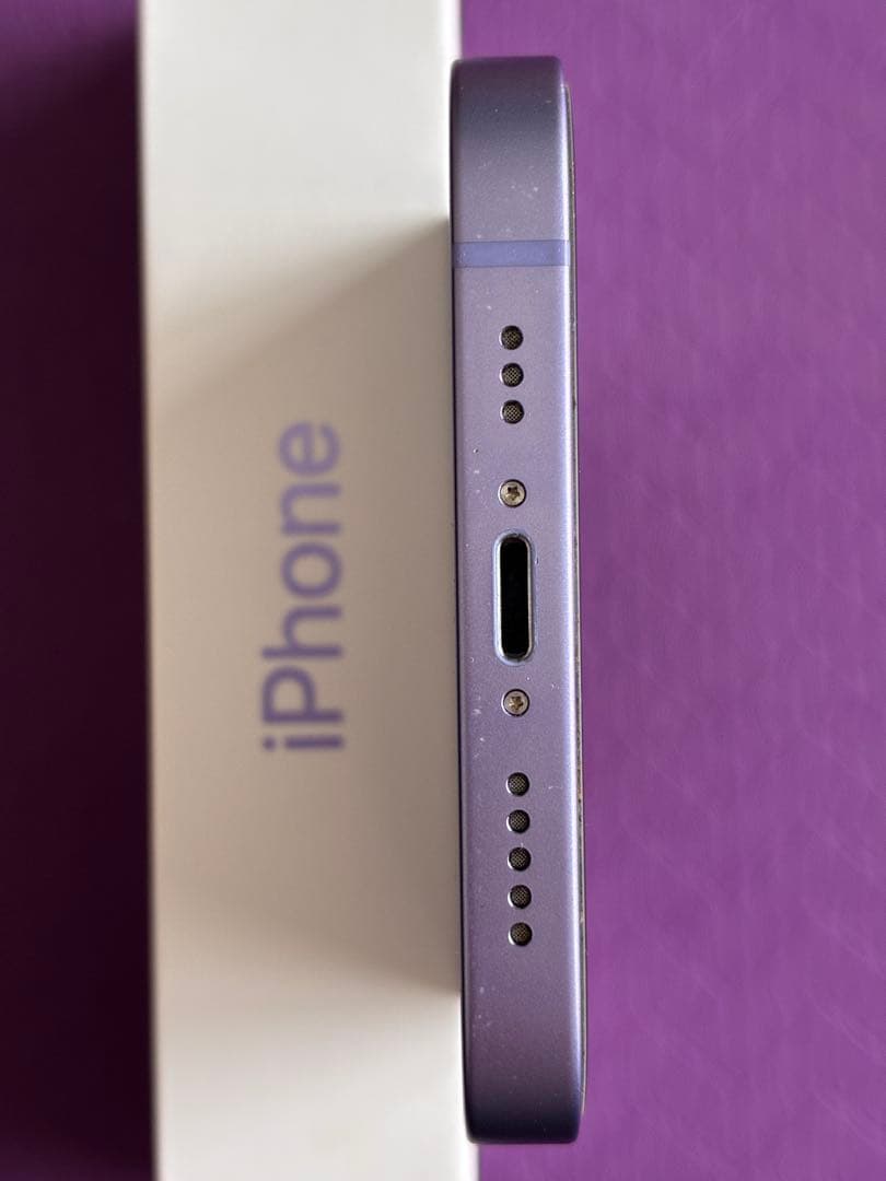 ★ iPhone12 パープル64GB★