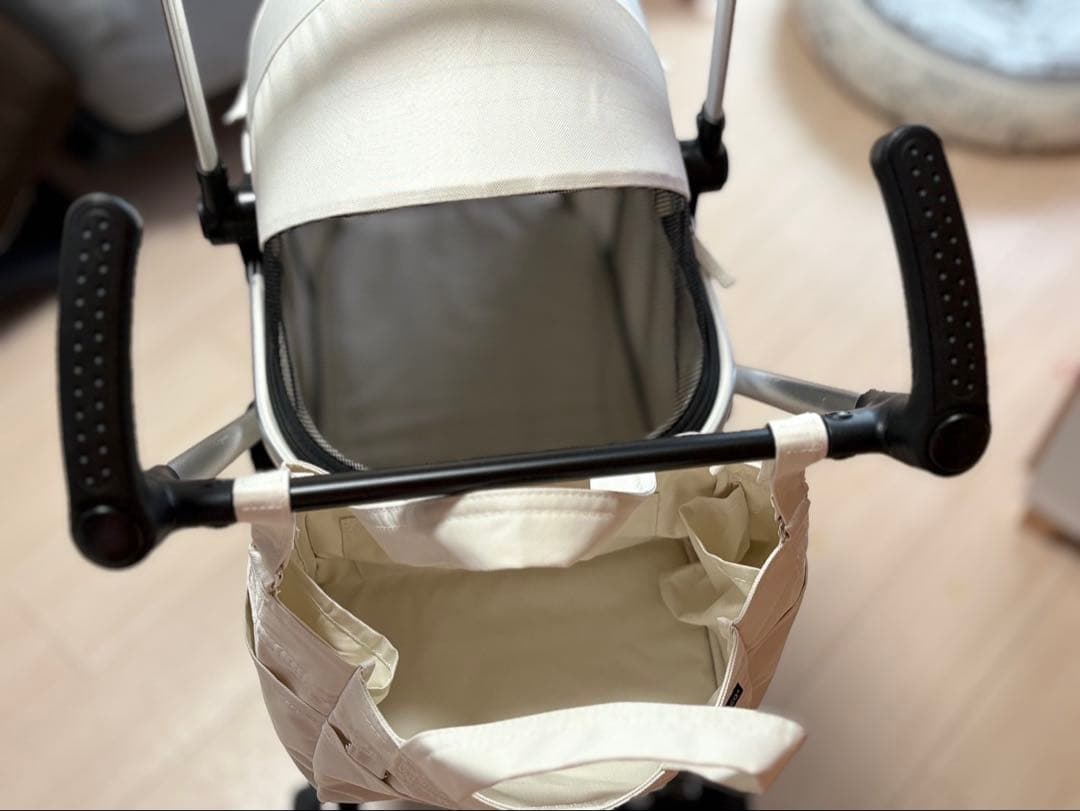 値下【美品】ペットパラダイス ペットカート smooca mini 白（保証有）