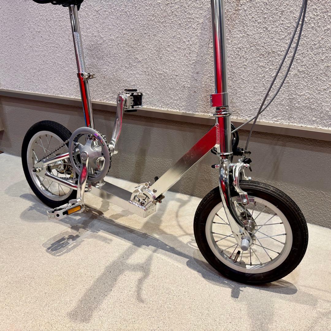 最軽量12 / 14インチ折りたたみ自転車 フォールディングバイク ボードバイク