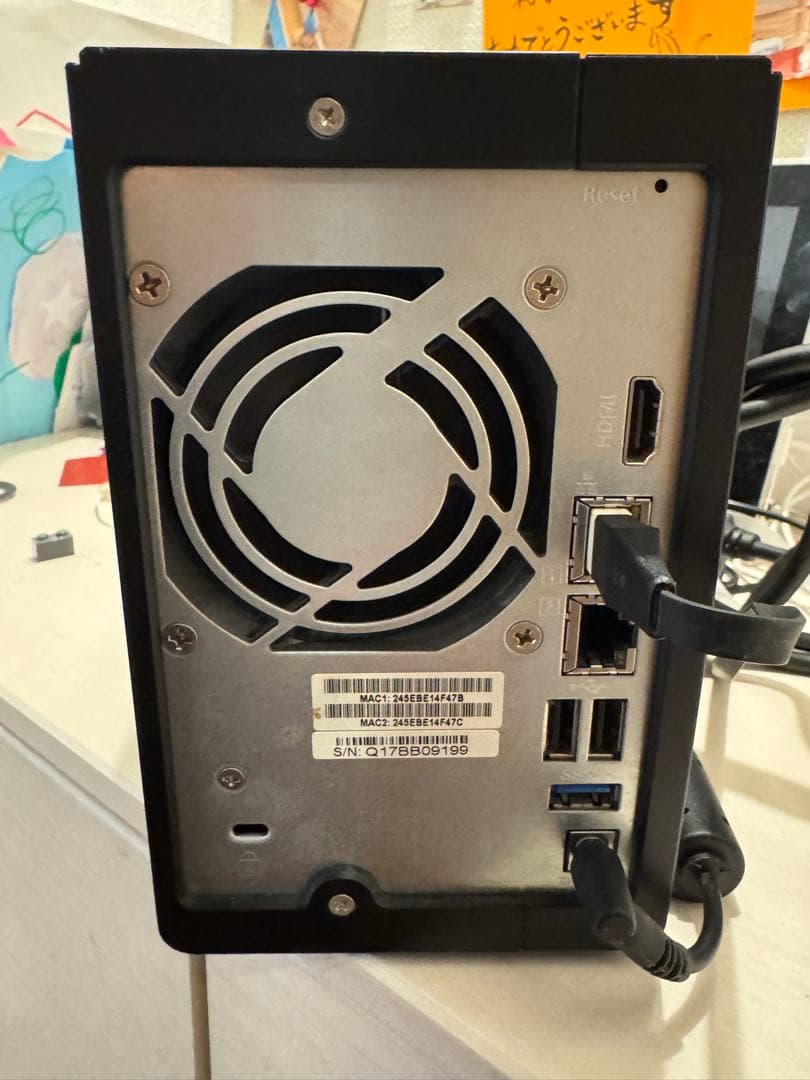 QNAP TS-251+ メモリ8GB増設済【ジャンク】