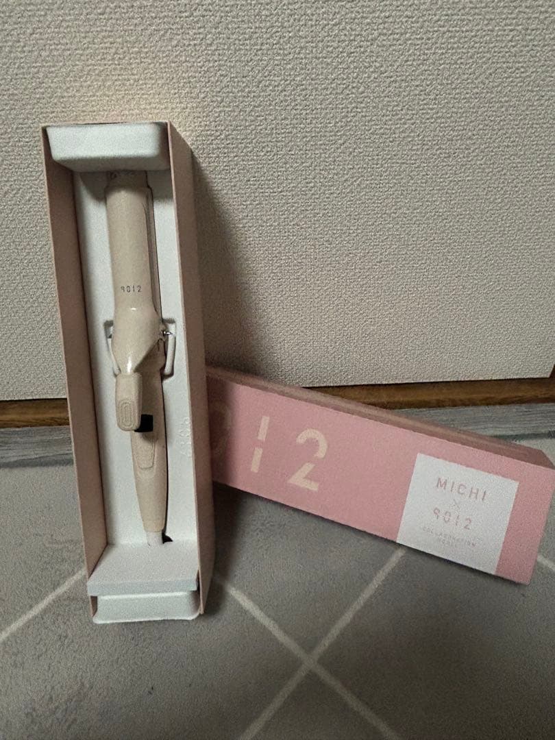 るな。MICHI 9012 カールアイロン 38mm ホワイト