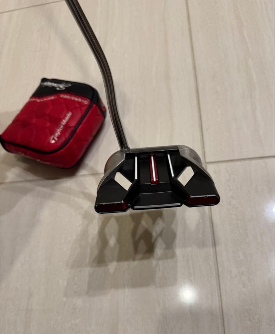 TaylorMade Spider OS パター ヘッドカバー付き 右手2016