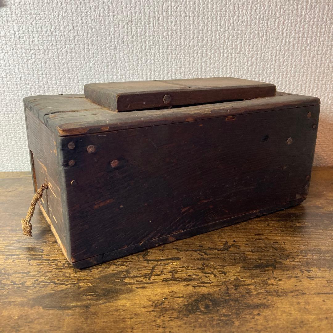 D-5【希少・当時物】アンティーク 鰹節削り器 昭和レトロ 木工品 鰹節削り機