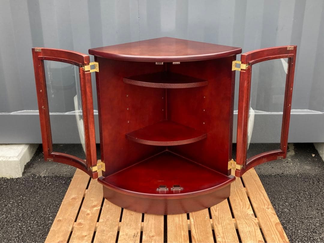 カリモク　コーナーキャビネット