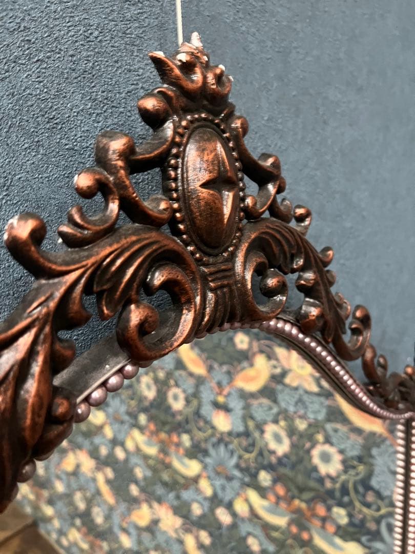 ウォールミラー 壁掛け鏡 インテリア アンティーク エレガント クラシック