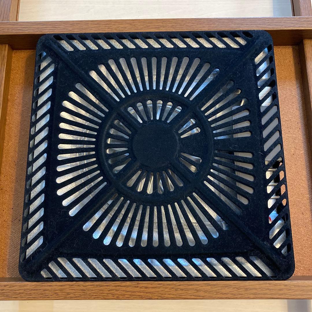 こたつ　家具調　80×80 ブラウン