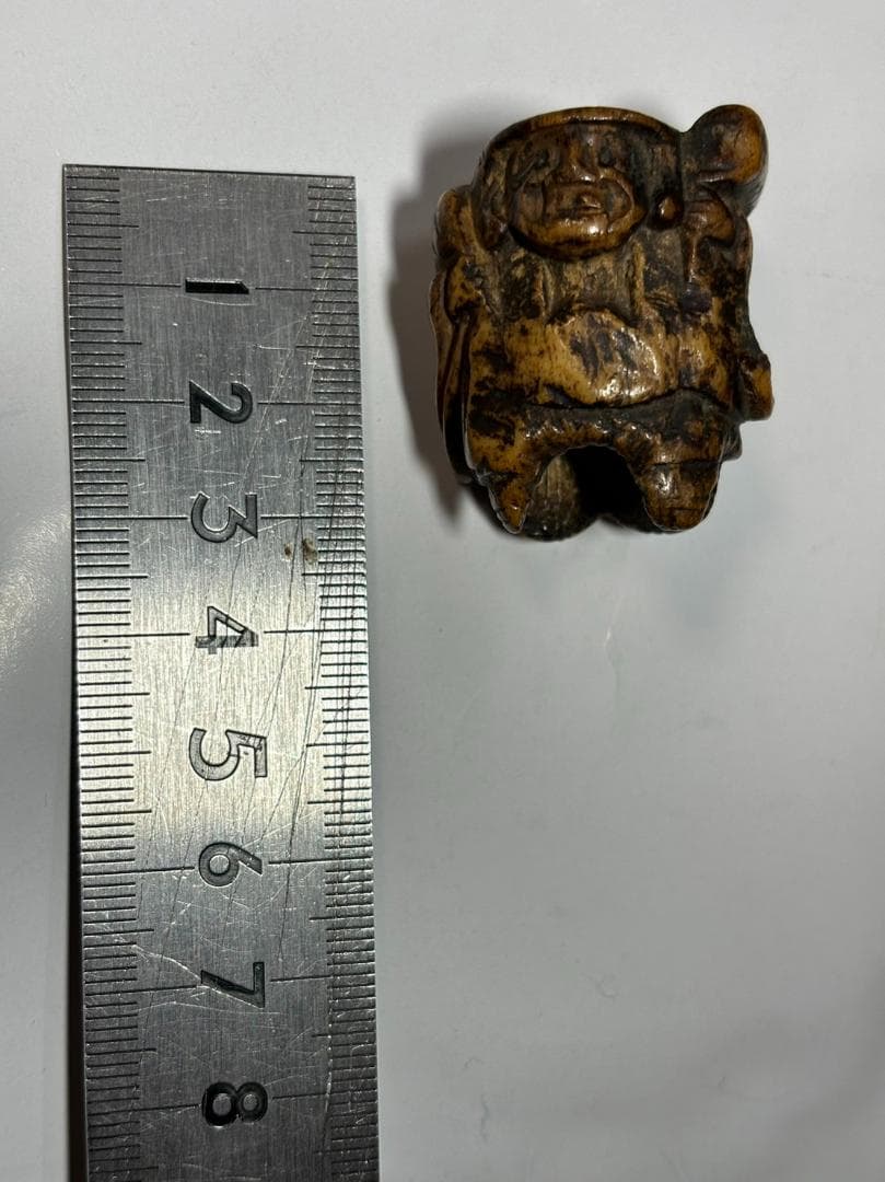 七福神　根付け　アンティーク　b