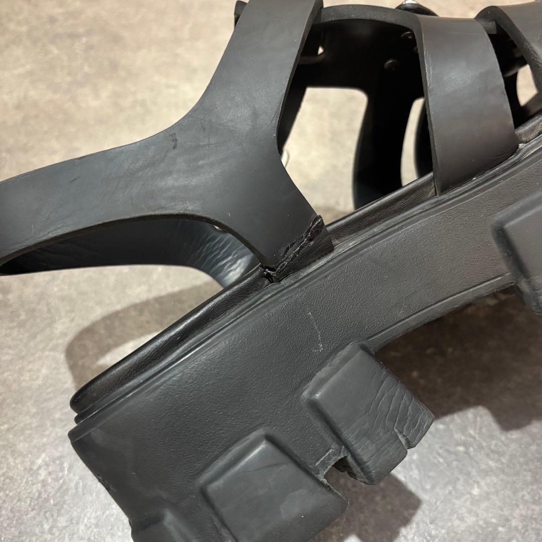 訳あり！PRADA モノリス ラバー サンダル