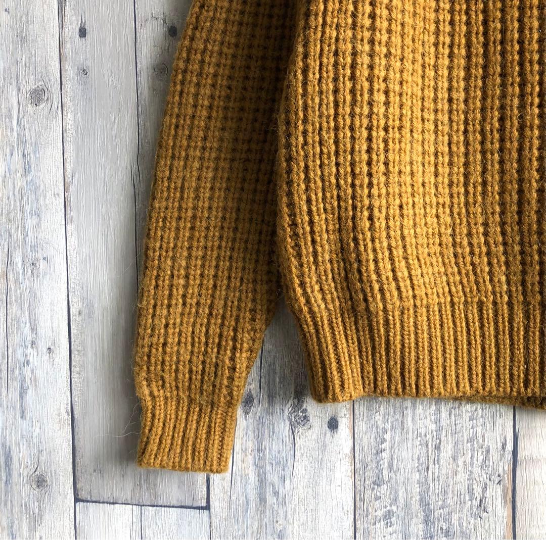 TOMORROWLAND トゥモローランド　アルパカ混　ローゲージ　ニット　厚手