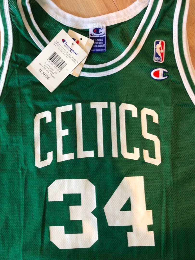 未使用　チャンピオン製　ポール　ピアース　セルティックス　サイズ48