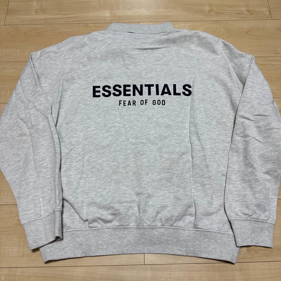 ESSENTIALS トレーナー ポロシャツ M グレー