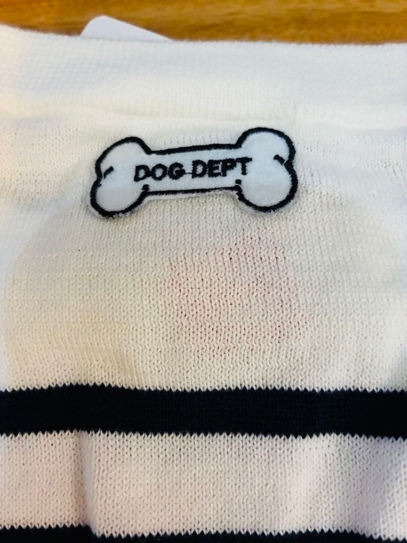 【新品】DOG DEPT ストライプニット犬服