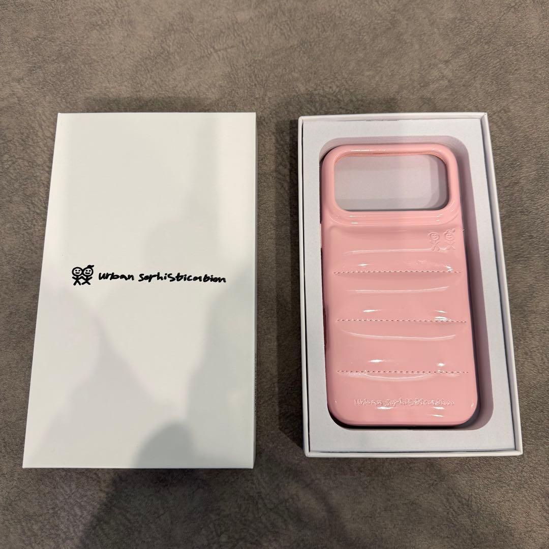 Urban Sophistication ピンクiPhoneケース