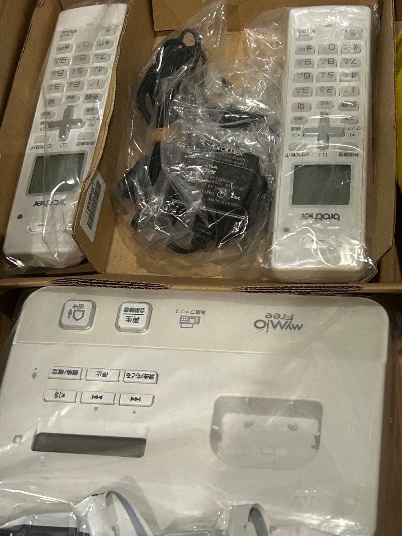 BROTHER A4インクジェットFAX複合機 子機2台 MFC-J800DW