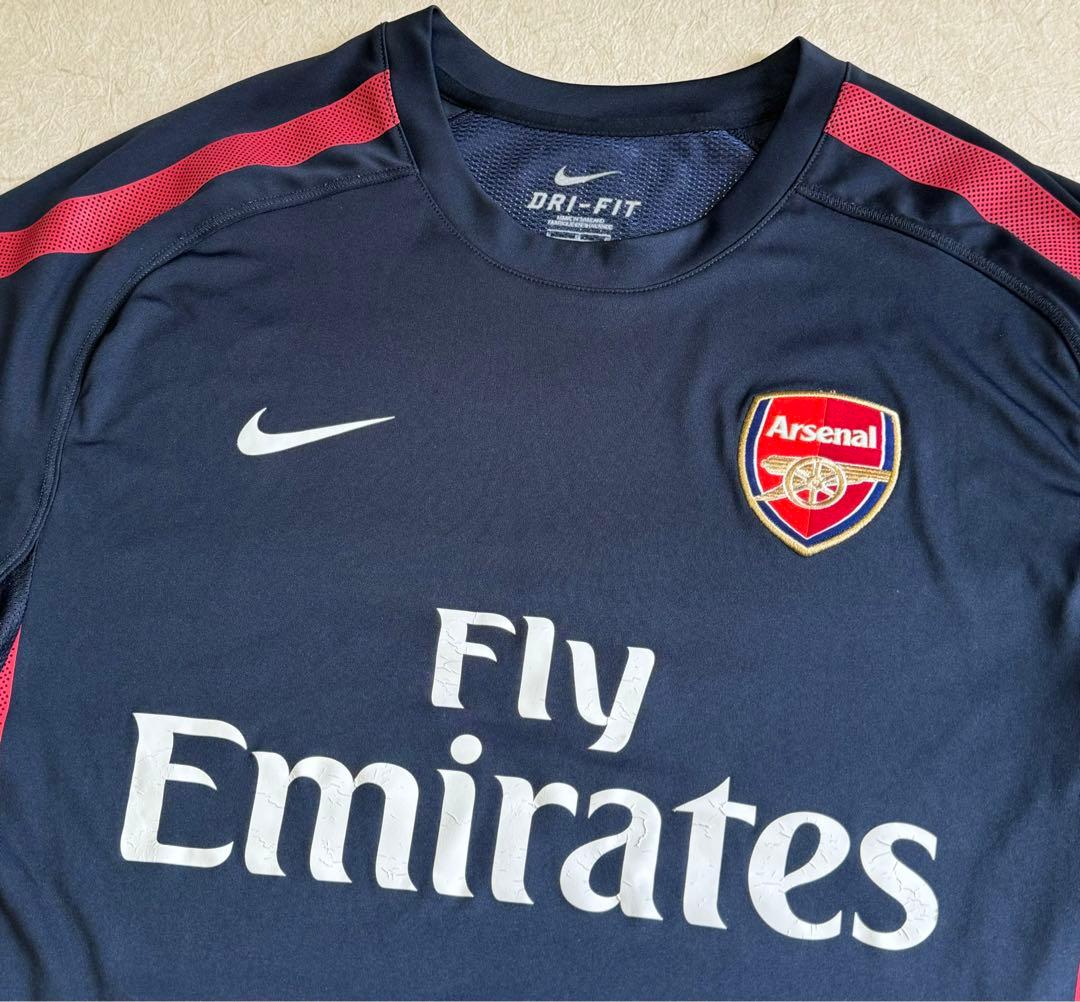 NIKE アーセナル　トレーニングウェア　ゲームシャツ