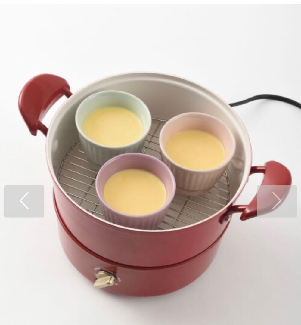 BRUNO マルチグリルポット レッド ブルーノ