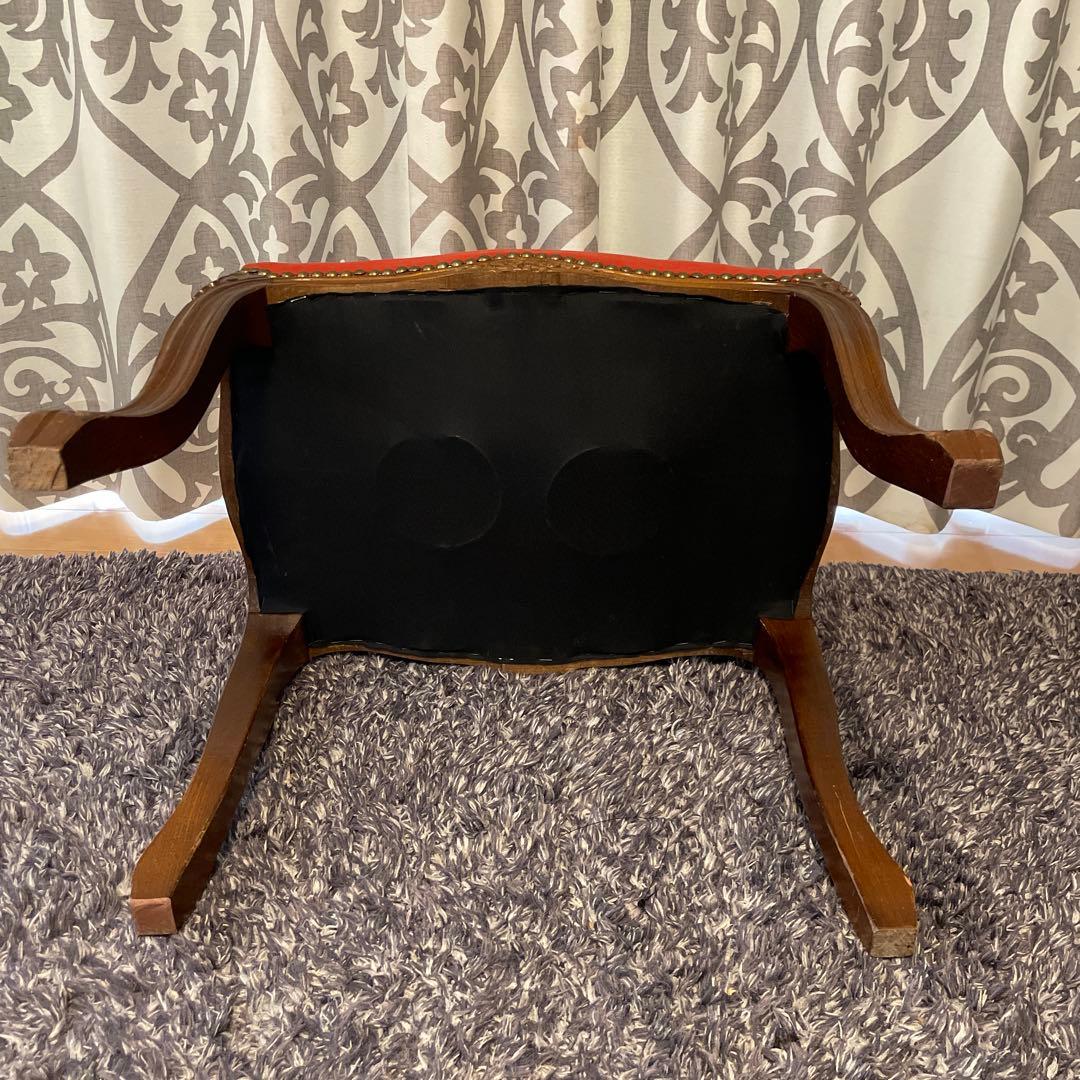 アンティーク　猫脚スツール