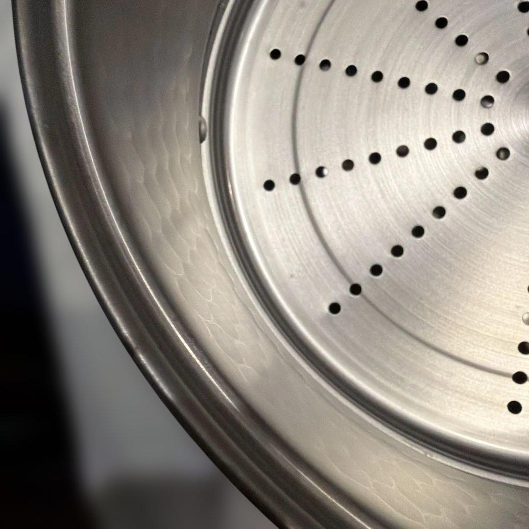 ステンレススチール 蒸し器 両側ハンドルVシリーズ18-8