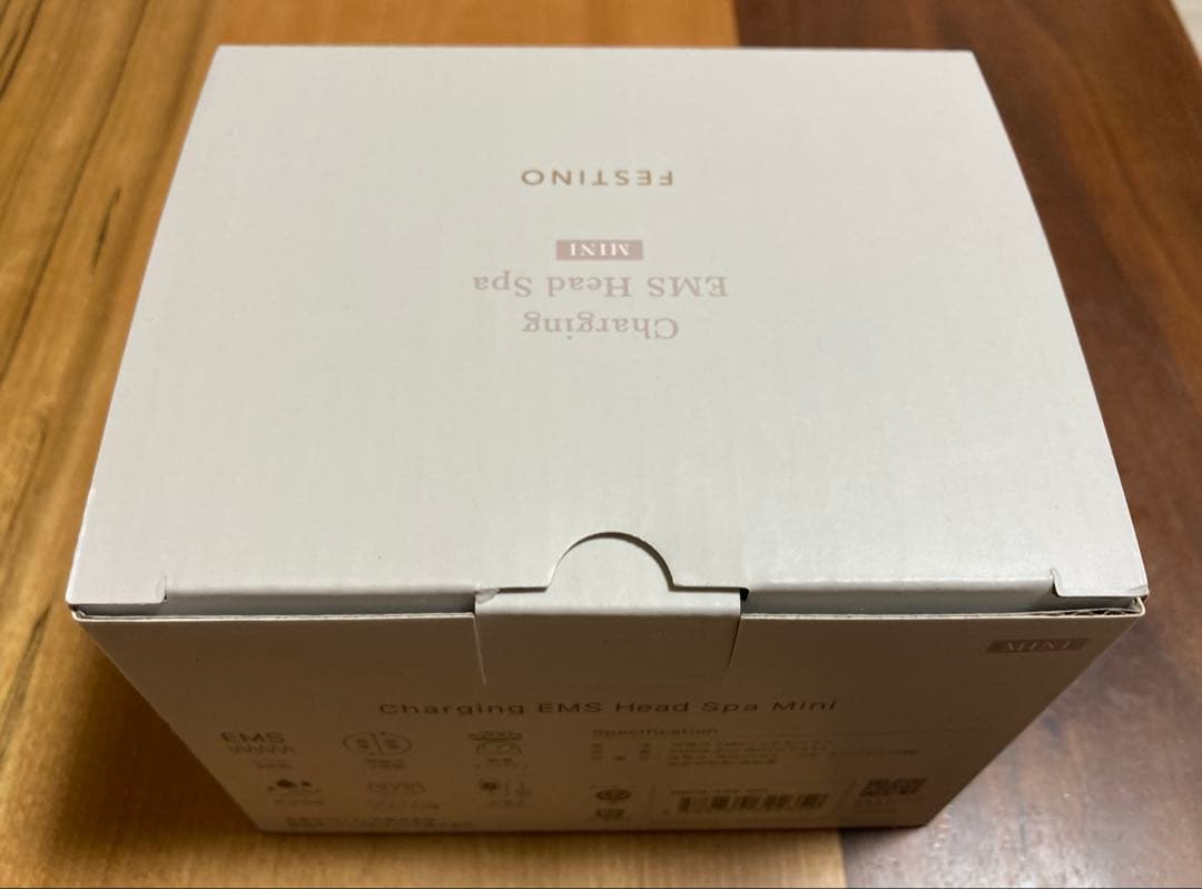 新品未開封 SMHB-045-WHフェスティノ 充電式EMSヘッドスパミニ