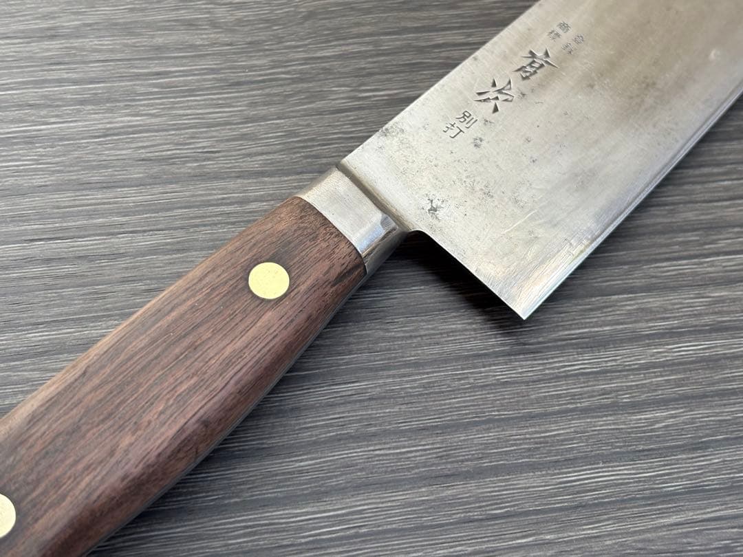 有次 牛刀 別打 青紙 合金鋼 約300mm 尺