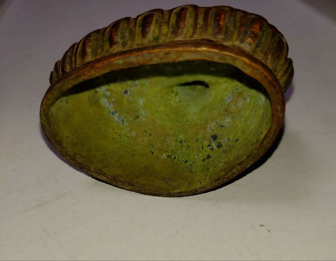 古銅器 黄財神 仏像 古銅 高さ約9.5cm 幅約5.5cm 重さ約 179g