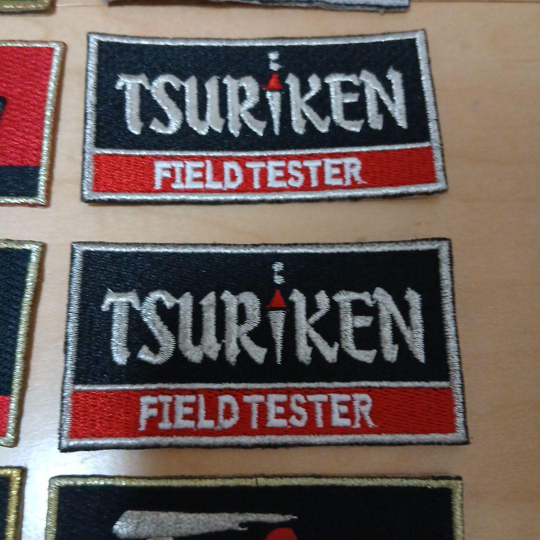 釣研ワッペン　12枚セット