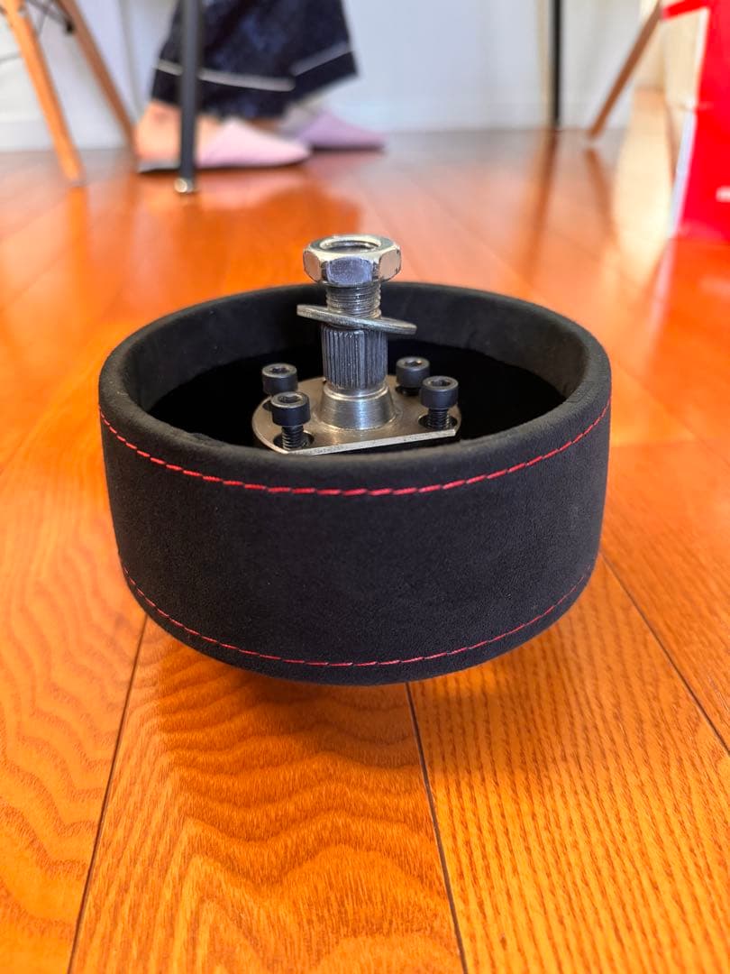 アバルト 595 DDM コラムエクステンダー アルカンターラ巻き