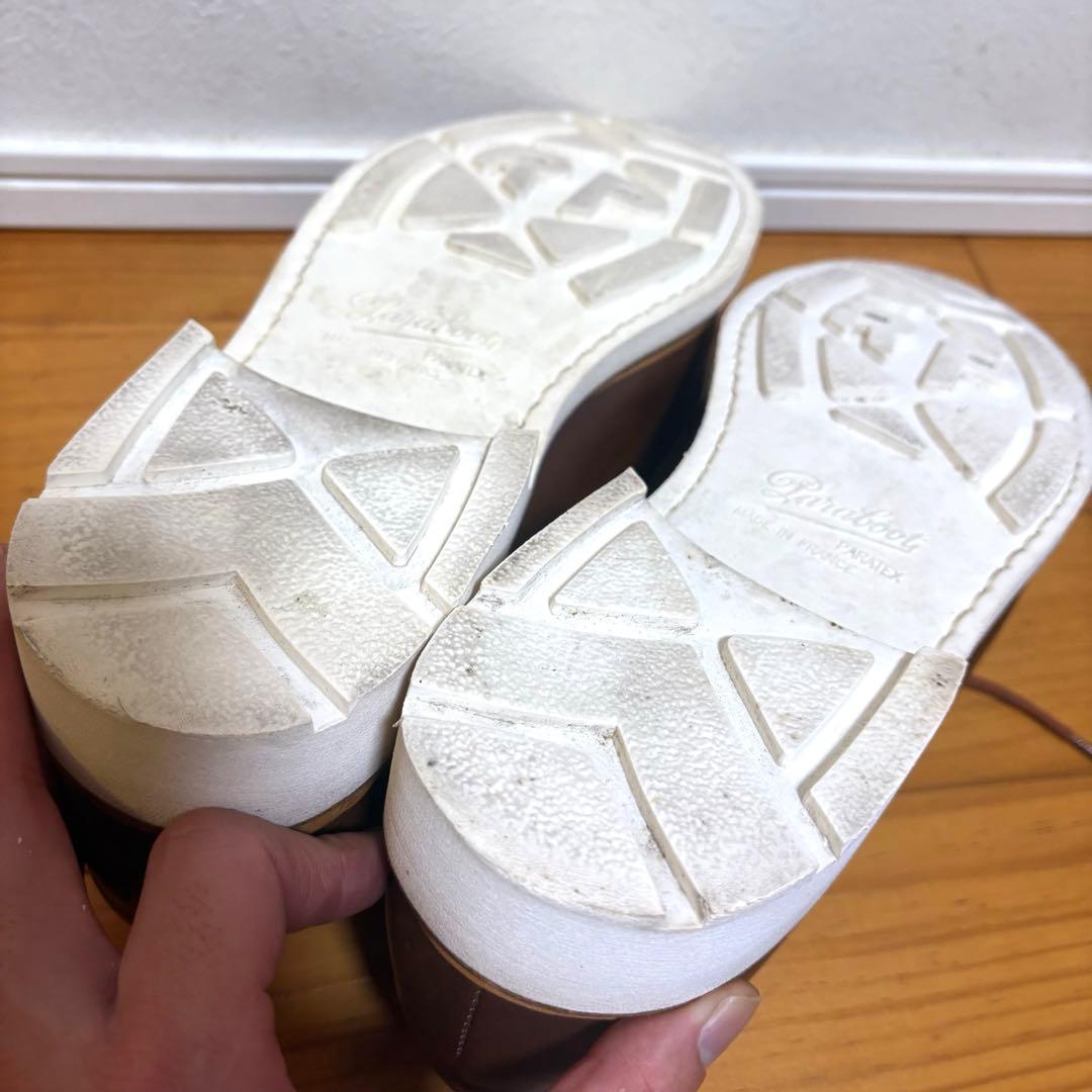 あじゃぱ【美品】パラブーツ 27ミラボー　Paraboot 靴　フランス製