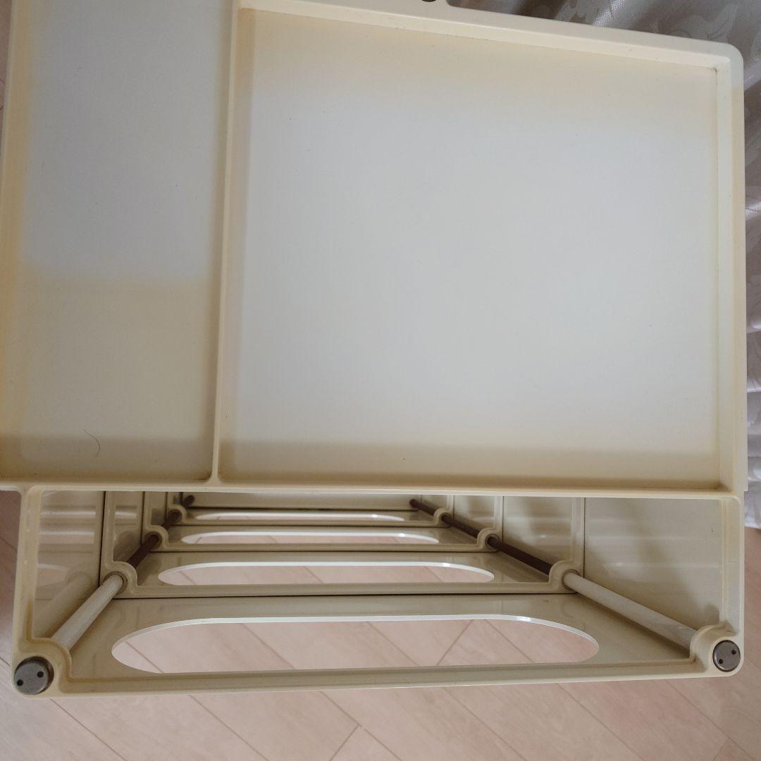 ボビーワゴン 4段4トレイ ホワイト 旧輸入品 イタリア製