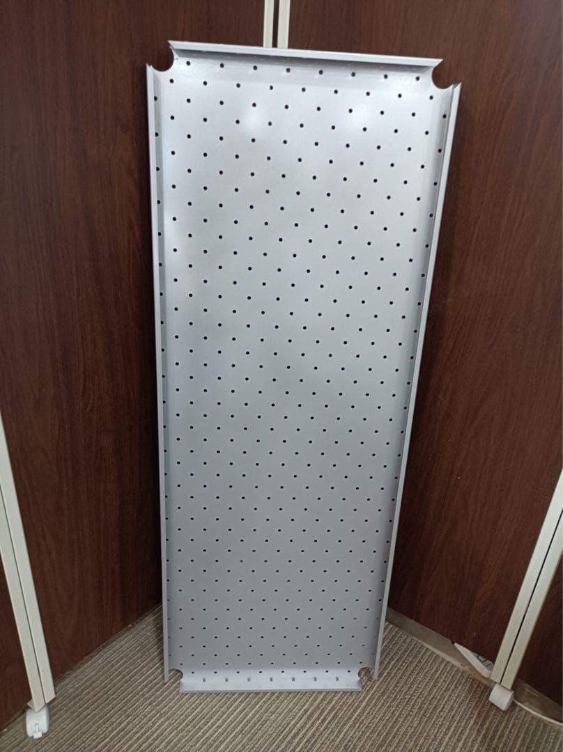 [八6223] ホームエレクター パンチングシェルフ メタリックシルバー
