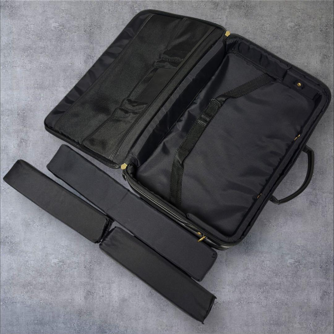 C622/コーチ COACH ビジネスバッグ ブリーフケース 黒 レザー