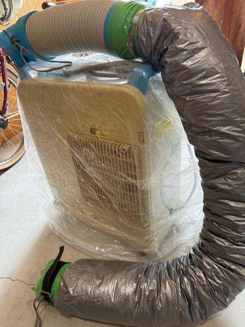 ナカトミ　スポットクーラー　美品　吹き出し延長ホース付き