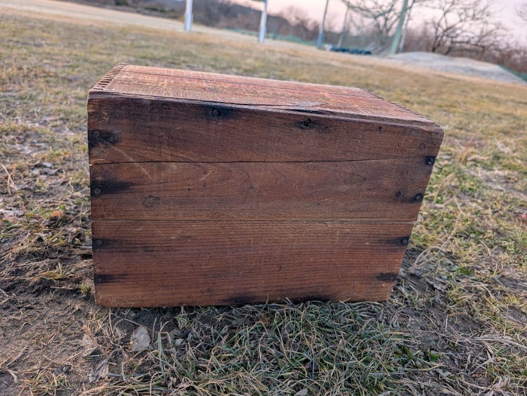 ヴィンテージ　木製ボックス　SHUR SHOT SHELLS ウッドボックス