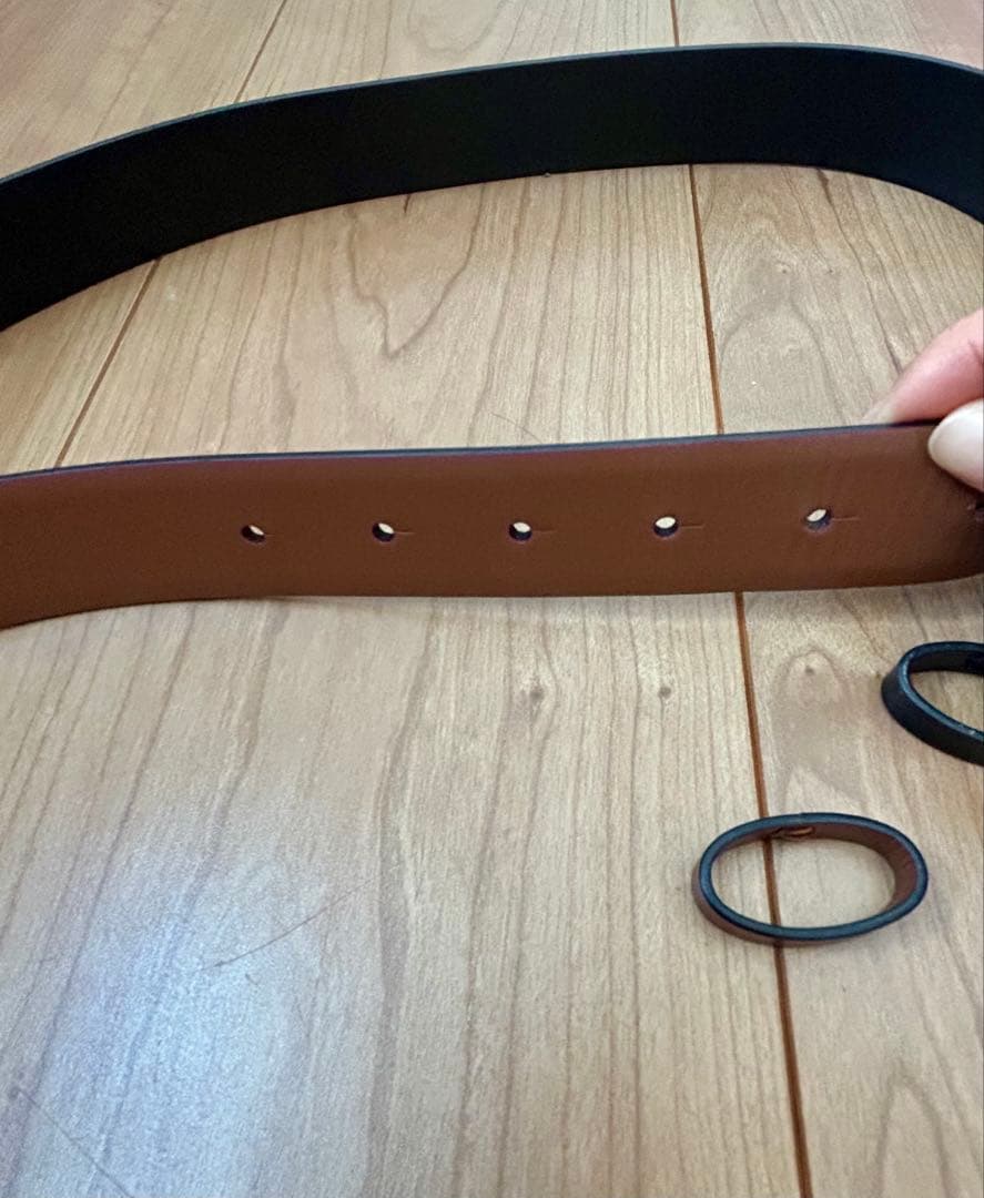 即日発送 VALENTINO リバーシブルベルト