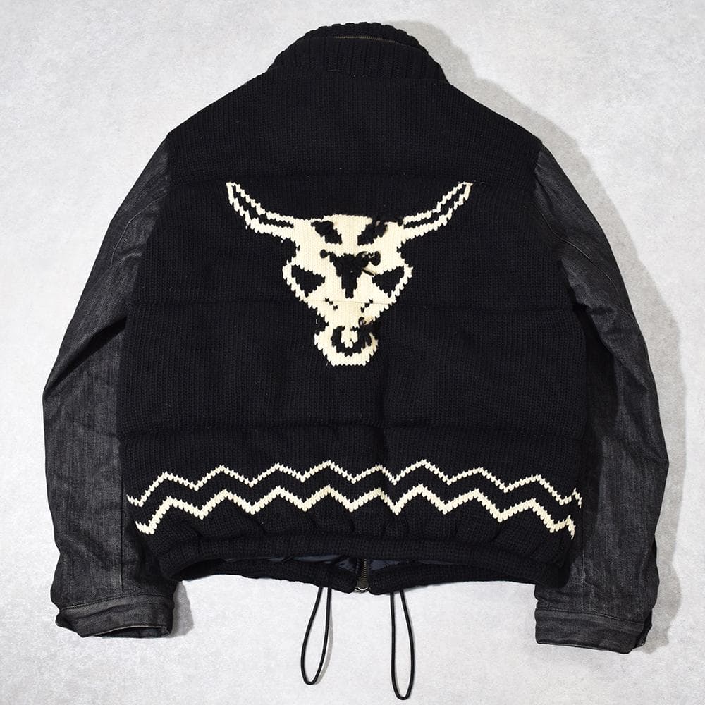 McQ Alexander McQueen カウチン切替え ダウンブルゾン 52