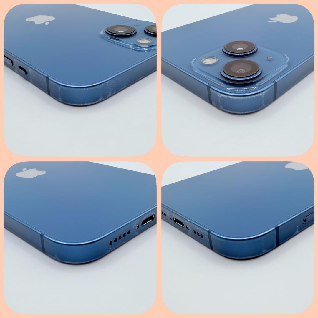 【大容量バッテリー】iPhone13 128GB SIMフリー ブルー