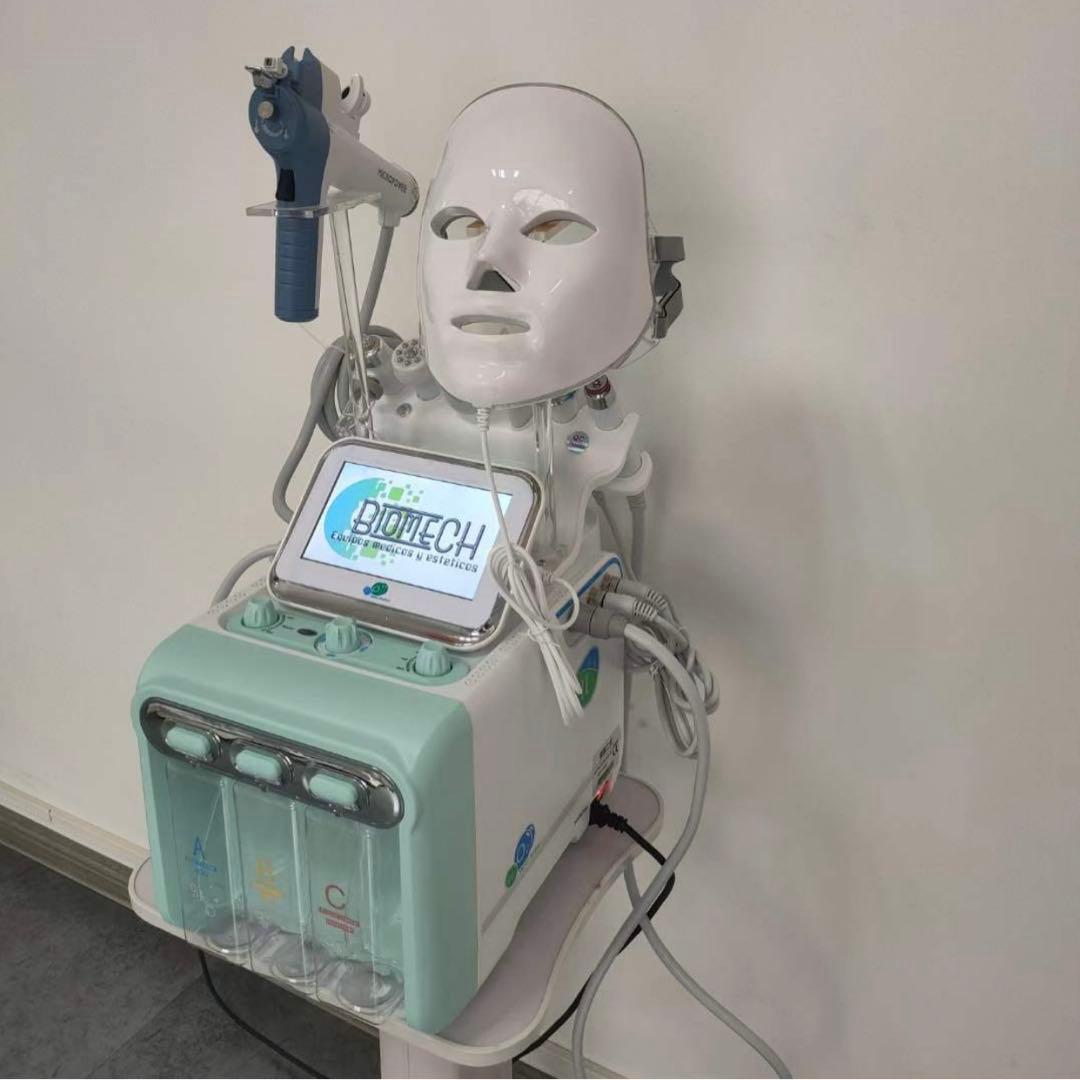 【1台8役】フェイシャル 業務用 毛穴洗浄 ハイドラフェイシャル 美顔器