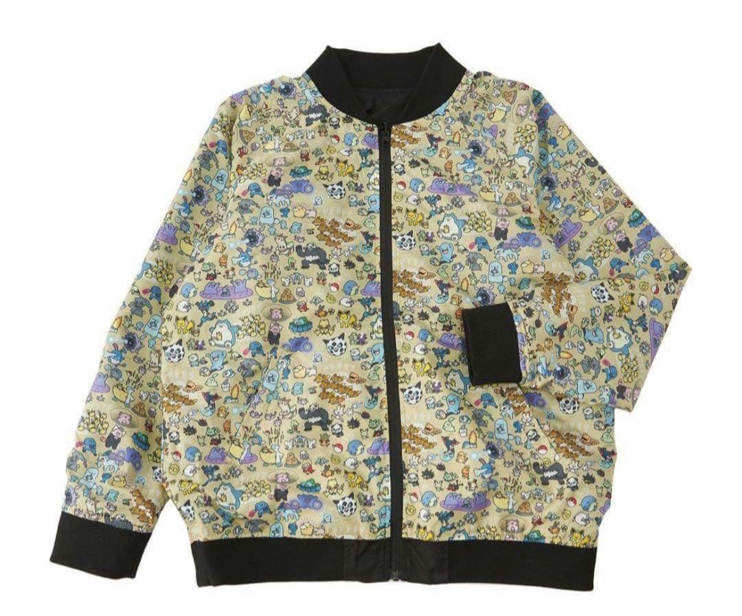 ポケモン 逃 リバーシブルブルゾン