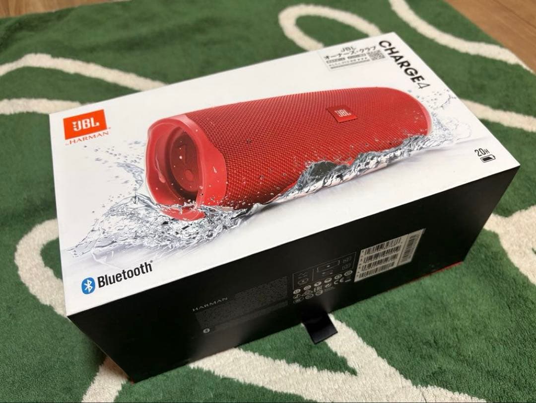 【スピーカー】JBL CHARGE 4（レッド） ワイヤレス/防水/ポータブル