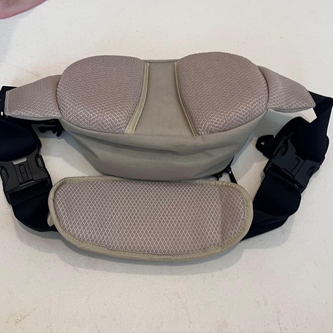 【巾着付き】Hugoo ヒップシート　ベージュ