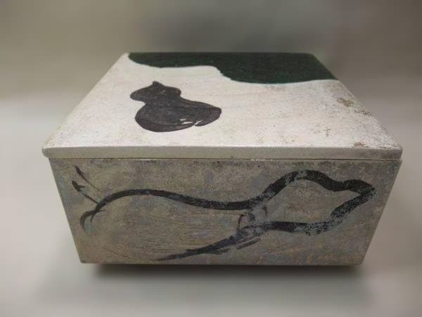 吉向十三軒 十三軒尚古衛 一重 菓子器 大正期 延命 瓢箪 希少 時代物 骨董