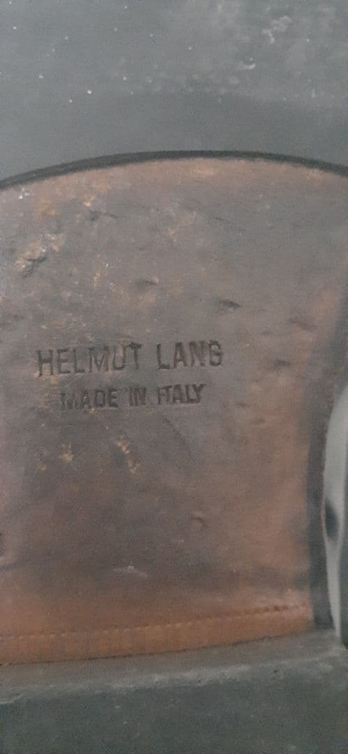 【sake】ヘルムートラング　レザーシューズ