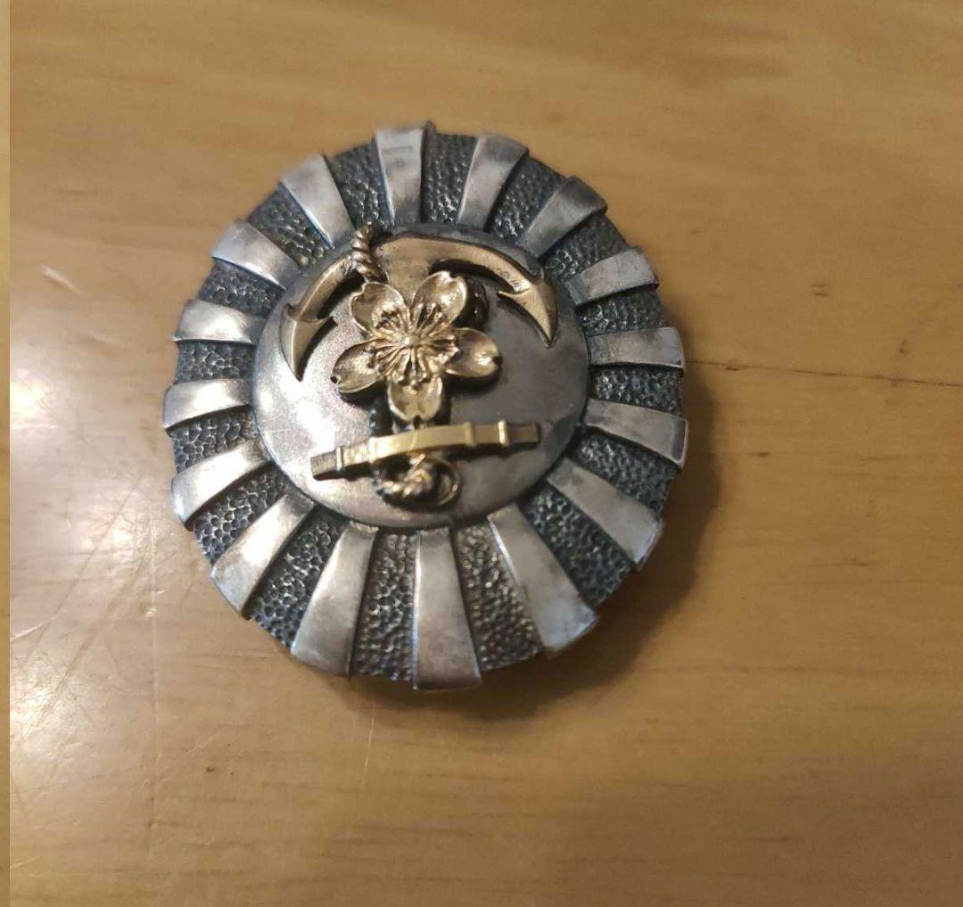 【激レア 美品!】海軍大学校卒業徽章 勲章 徽章 25g 本物保証　旧日本軍