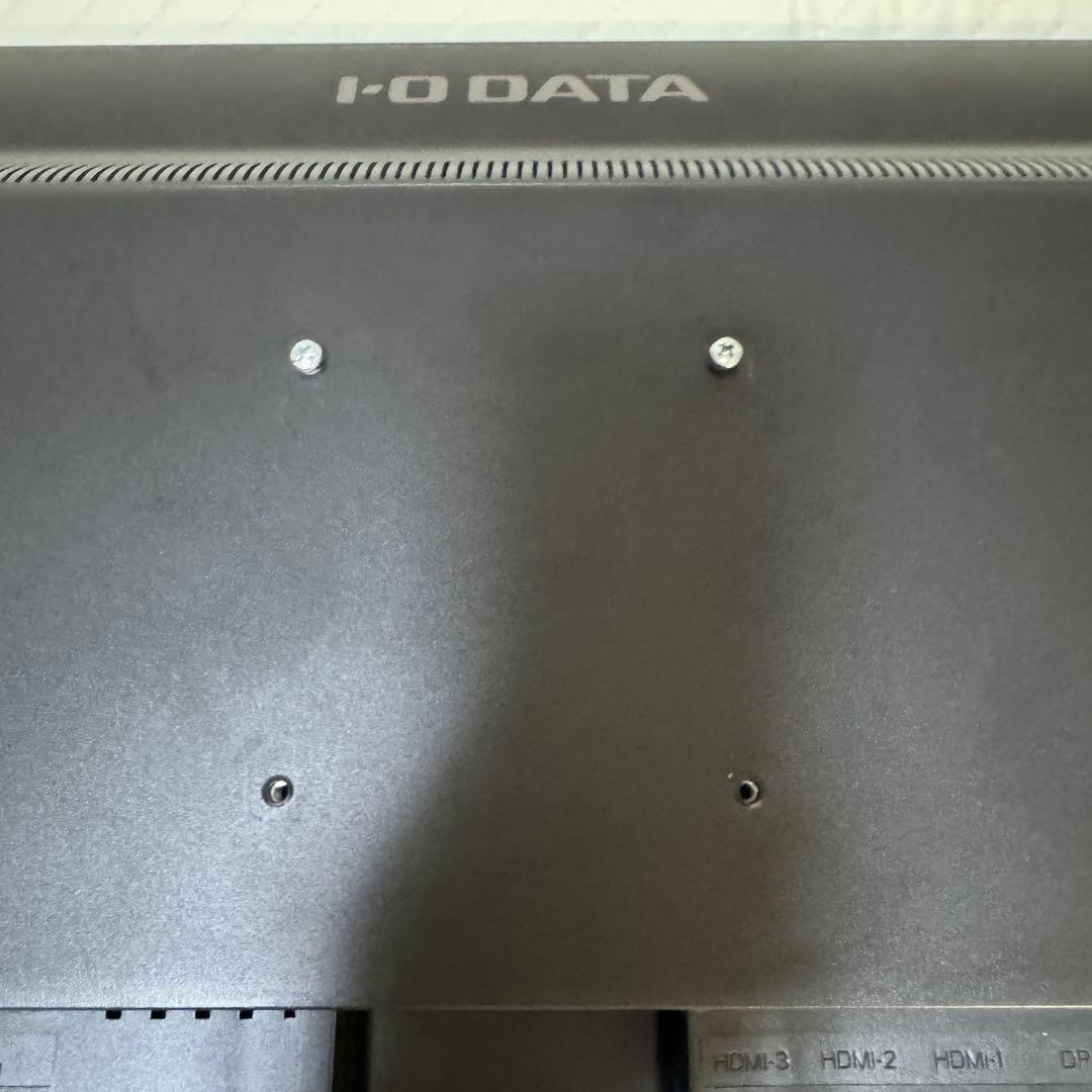I-O DATA 4K 27インチ モニターアーム付き