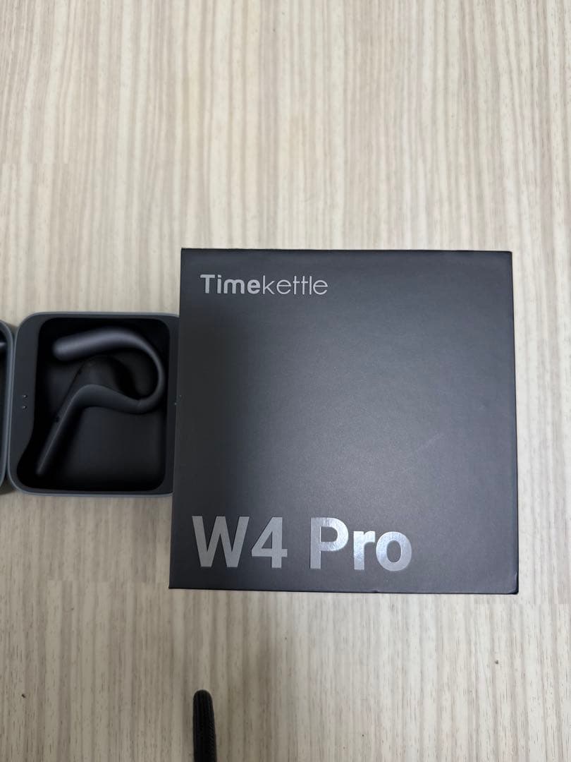 Timekettle W4 Pro ワイヤレスイヤホン ブラック翻訳機