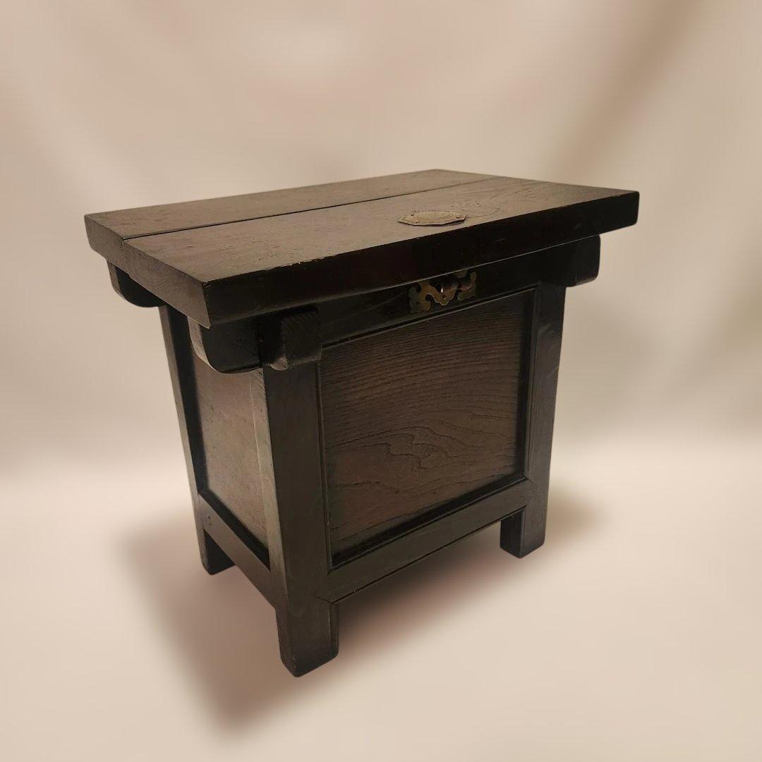 韓国家具 李朝家具 米櫃 バンタジ アンティーク 骨董 古道具