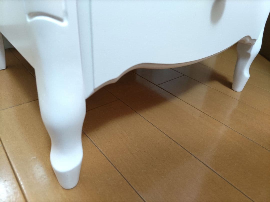 【美品】ベビーピンク4段チェスト