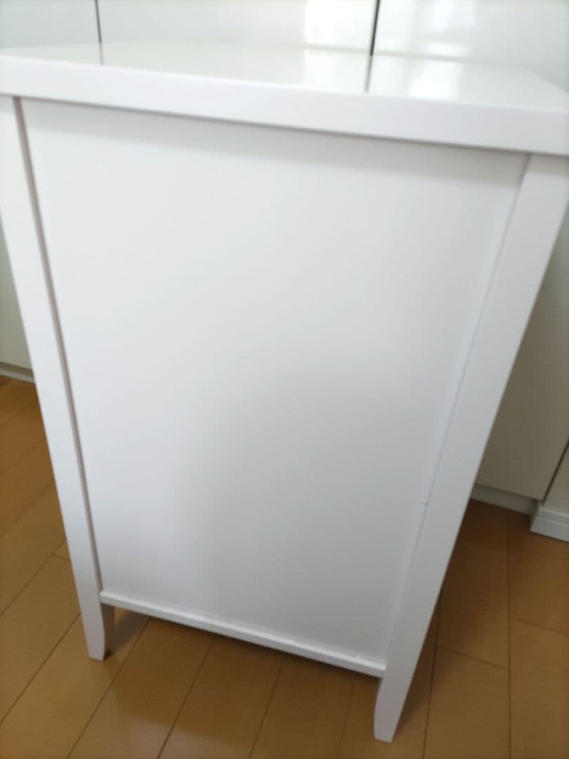 【美品】ベビーピンク4段チェスト