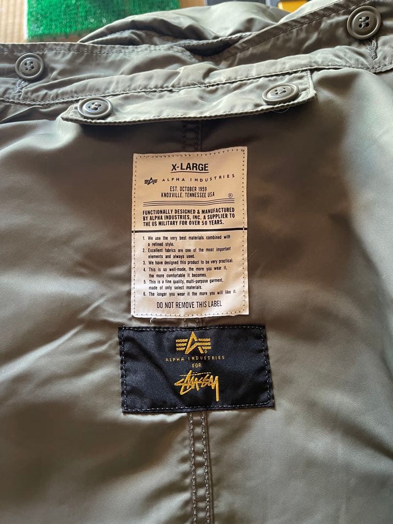 ハ*ル様 ステューシー アルファ M-51 Fishtail Parka モッズ